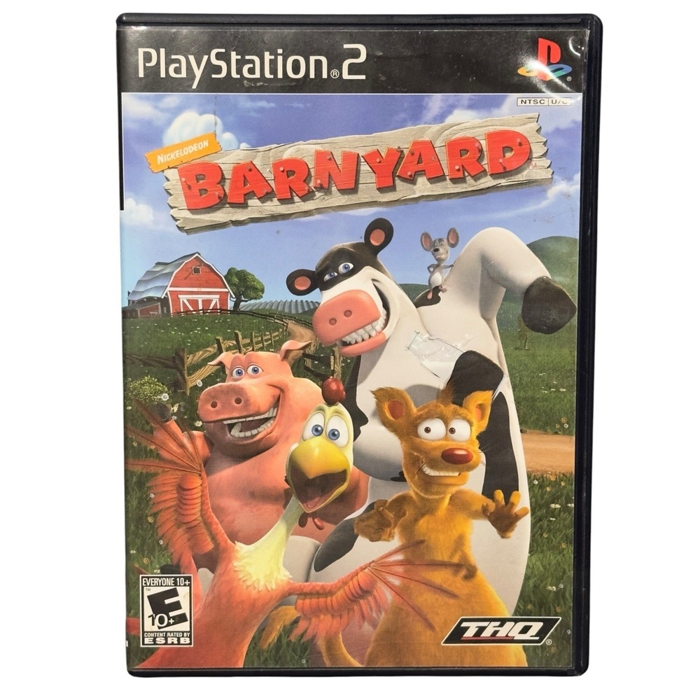 Barnyard PlayStation 2 PS2 Complete Video Game Tested